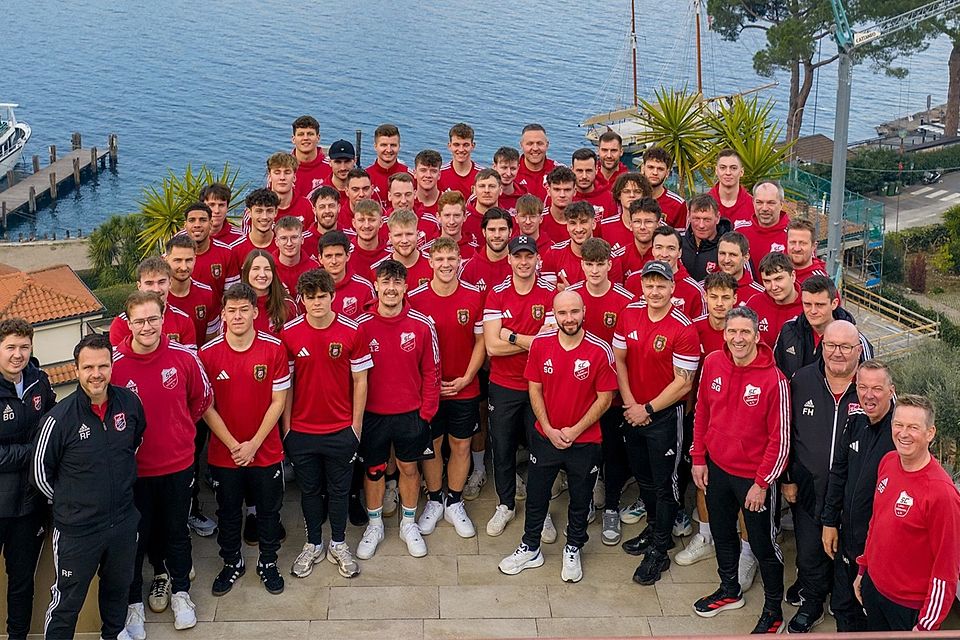 Der SC Luhe-Wildenau bereitete sich am Gardasee auf den Restart vor.