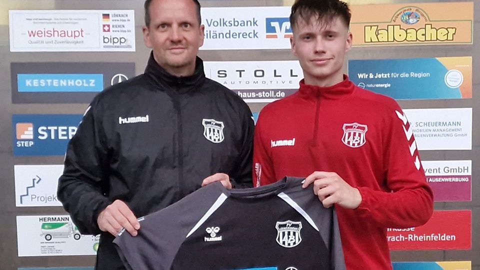 FVLB-Trainer Thorsten Szesniak (links) und Neuzugang Andre Kem | Foto: FVLB