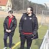 Chams U17-Trainer Simon Graßl (re.) freut sich auf den Rückrundenstart gegen den TSV 1860 München.