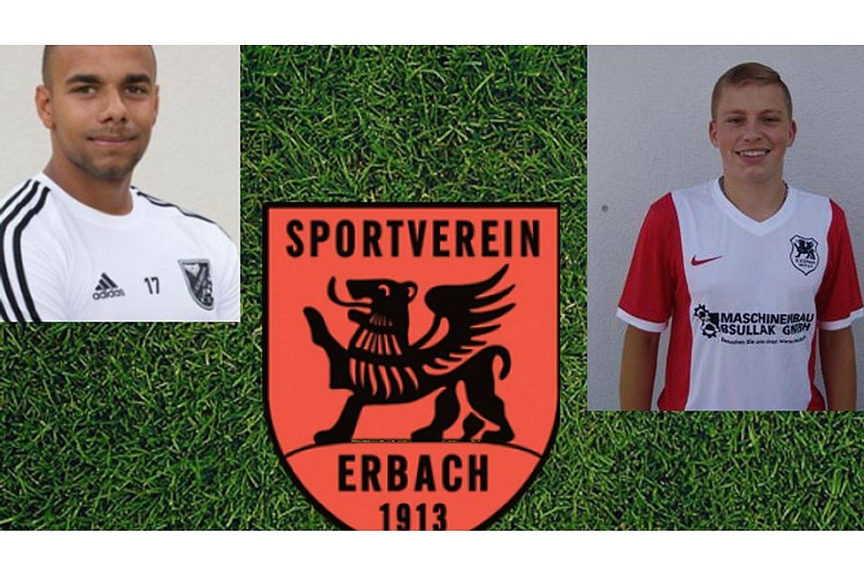Beim SV Erbach vereint: Pasqual Frankholz (r.) und sein Schwager Shawn Schmidt