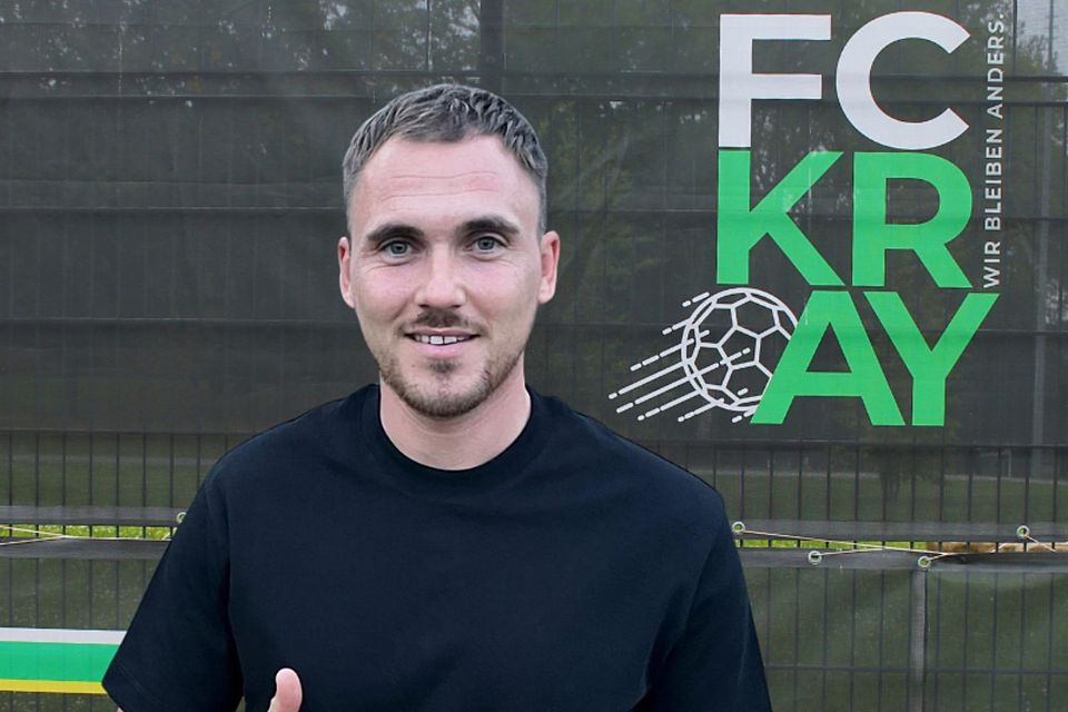 Florian Abel hat beim FC Kray unterschrieben.