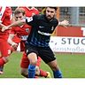 Persönlich läuft es für Eintracht-Stürmer Muhamed Alawie rund. Der 28-Jährige kämpft um die Torjäger-Krone. Foto: Hans Krämer