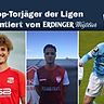 Andreas Wagner (l.) erlebte einen Traumspieltag in der Bayernliga. 