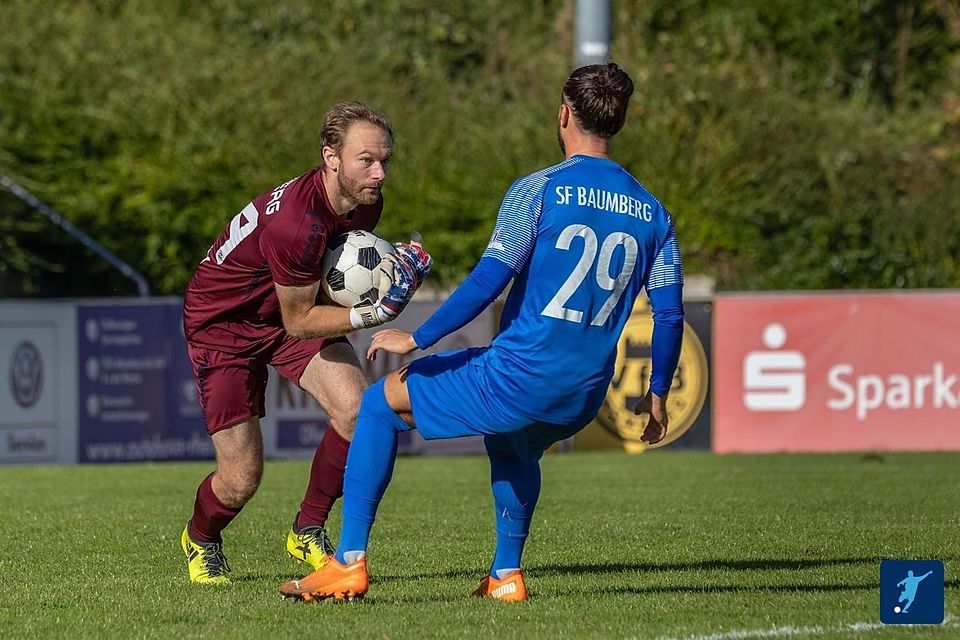 Die Sportfreunde Baumberg taumeln.