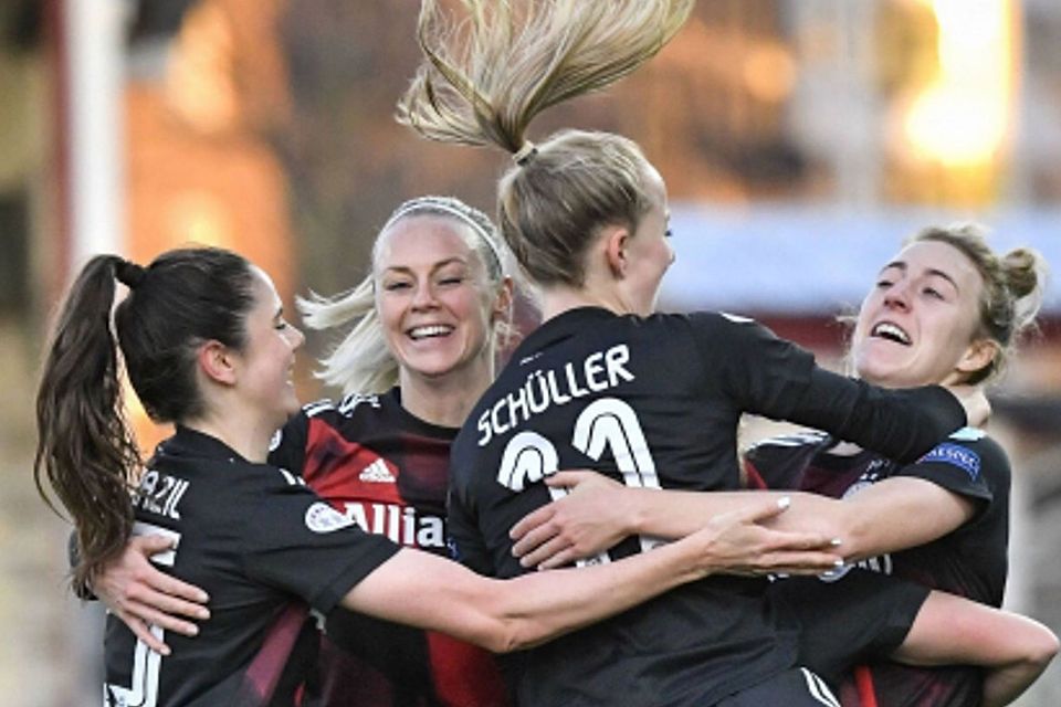 Gewohntes Bild: Auch bei Rosengard gewannen die Fußballerinnen des FC Bayern – der 26. Sieg in Serie.