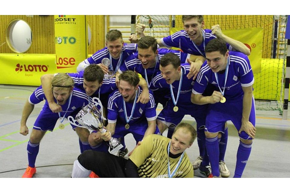 Nach 2009 und 2015 qualifiziert sich der FC Deisenhofen auch 2017 für den Süddeutschen Futsal-Cup. F: Würthele