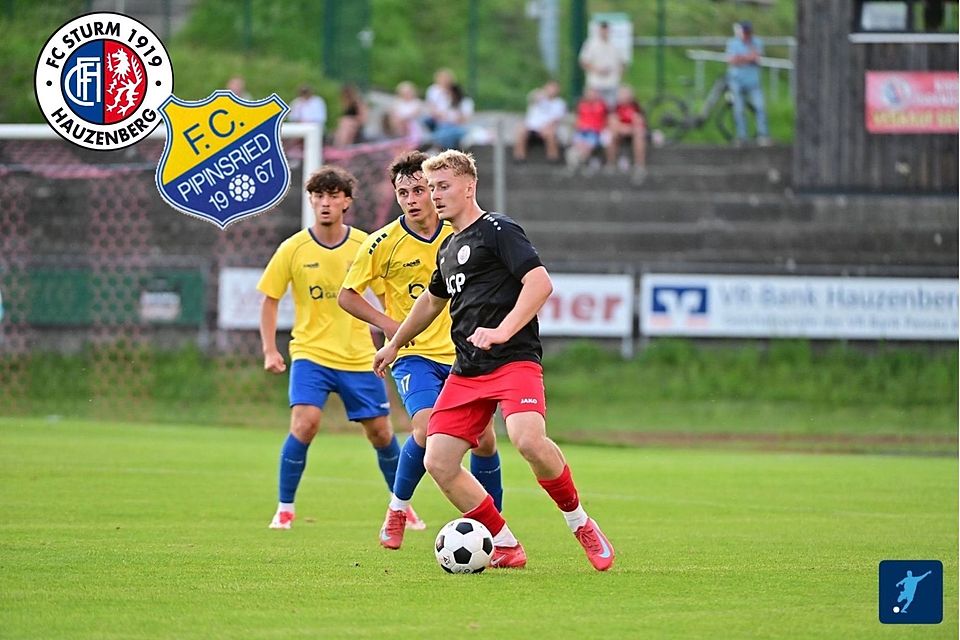 Florian Seibold und der FC Sturm Hauzenberg waren gegen den FC Pipinsried glücklos.