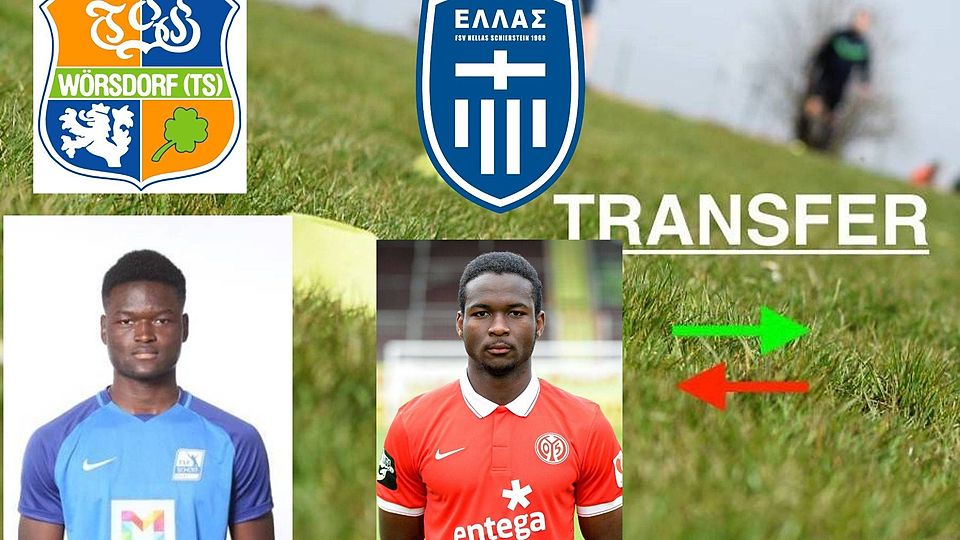 Künftig in der Gruppenliga: Abdoulaye Junior Toure und Stephane Eba-Eba.