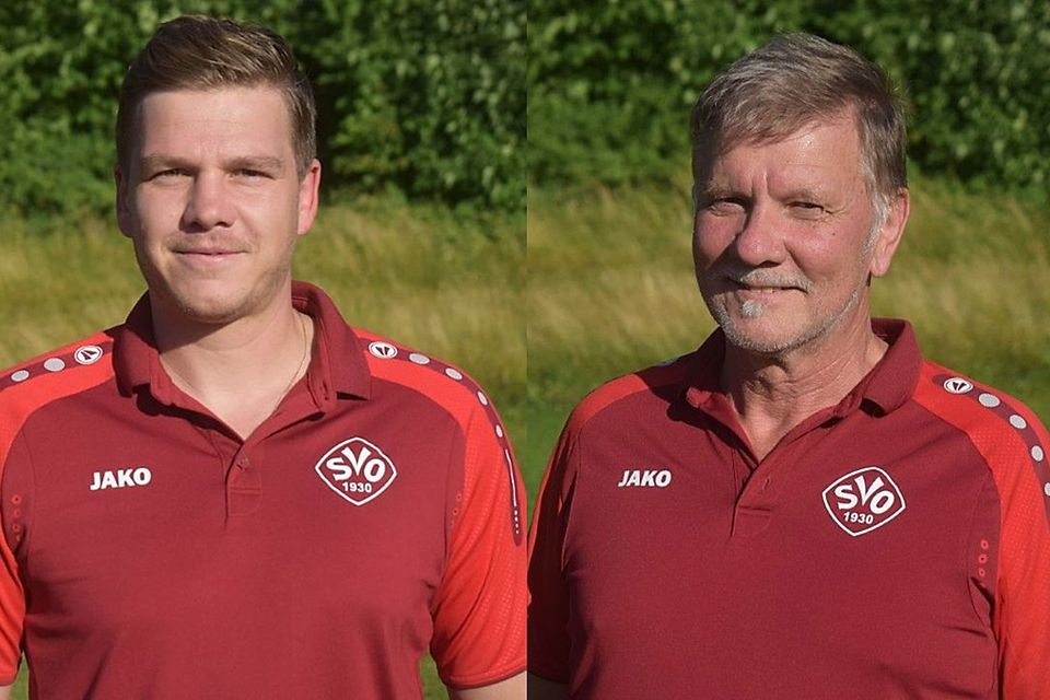 Johannes Martin (links) hat beim SVO Germaringen Franz Zimmermann (rechts) als Trainer abgelöst.