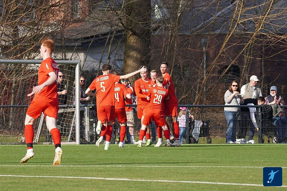 Der SV Issum brillierte über das gesamte Spiel hinweg.