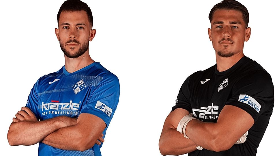 Niklas Jeck (li.) und Maximilian Weisbäcker haben den FV Illertissen verlassen.