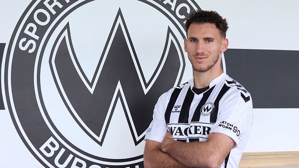 Faton Dzemailji streift sich in der kommenden Spielzeit das Trikot des SV Wacker über.