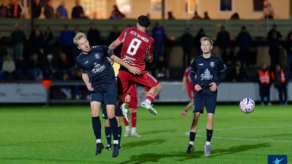 Hart umkämpft, aber ohne Sieger: Erlangen und Bamberg teilen die Punkte.