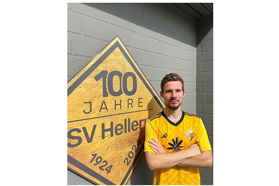 Erzielt die Führung für SV Hellern - Lasse Bockholt Erzielt die Führung für SV Hellern - Lasse Bockholt