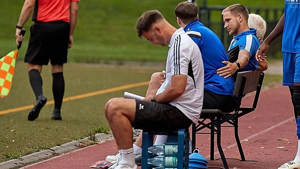 Hannes Diekamp (vorne) übernimmt zur Rückrunde Deutz 05.