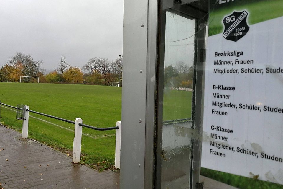 Nach einem tragischen Zwischenfall wurde in Weinsheim kein Fußball gespielt.