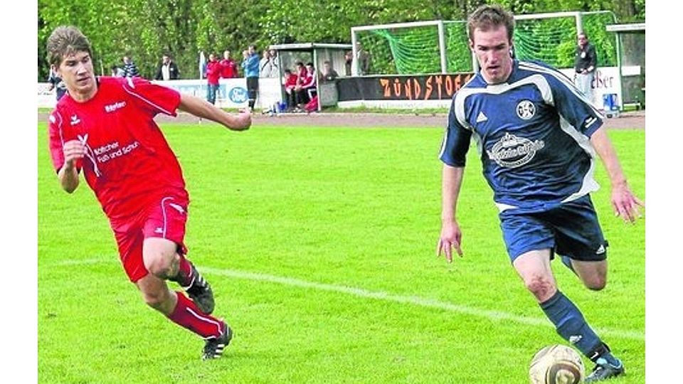 Künftig für Hofgeismar aktiv: Christian Rümenap (rechts), hier im Trikot des TSV Zierenberg
