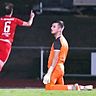 Fünf Minuten vor Schluss bejubelte David Hoor seinen Treffer zum 2:1 für den FC Bitburg.