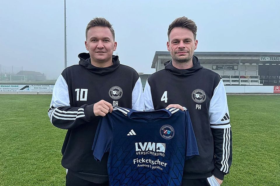 Daniel Humml (links) und Philipp Hummel bilden ab der neuen Saison das Spielertrainergespann bei der Zweiten der SG Traßlberg/Poppenricht. Daniel Humml (links) und Philipp Hummel bilden ab der neuen Saison das Spielertrainergespann bei der Zweiten der SG Traßlberg/Poppenricht.