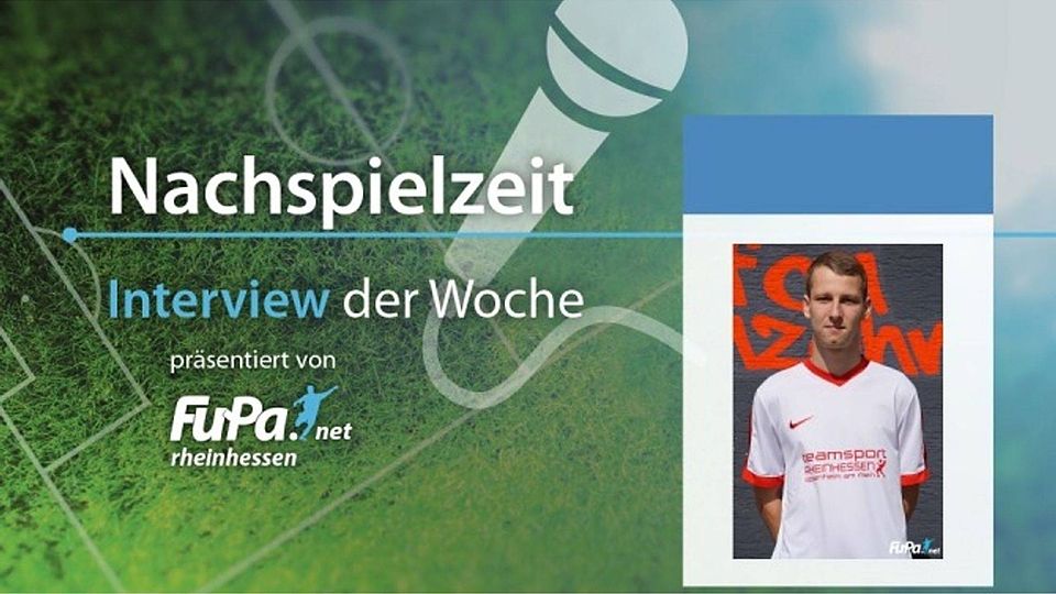 Wird am 10. Mai für einen Nackenheimer Pokalsieg alles versuchen: Torjäger Marius Schäfer. Grafik: Ig0rZh – stock.adobe / Foto: Horozovic, Samuel