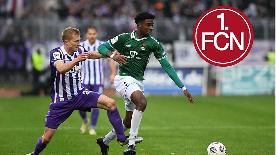 Uche Obiogumu (Mitte) kehrt vorzeitig zum 1. FC Nürnberg zurück.