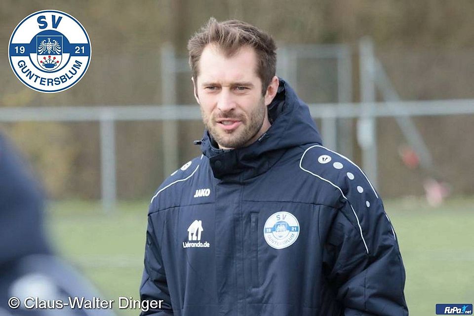 Maximilian Beck bleibt Trainer beim SV Guntersblum.