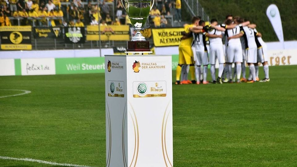 Der Mittelrheinpokal berechtigt zur Teilnahme am großen DFB-Pokal. 
