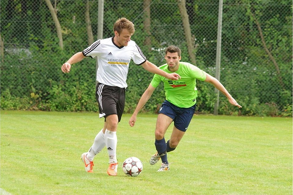 F: Foto Florian Wagner und sein SV Donaustauft setzten sich mit 3:1 gegen Burgweinting durch.
