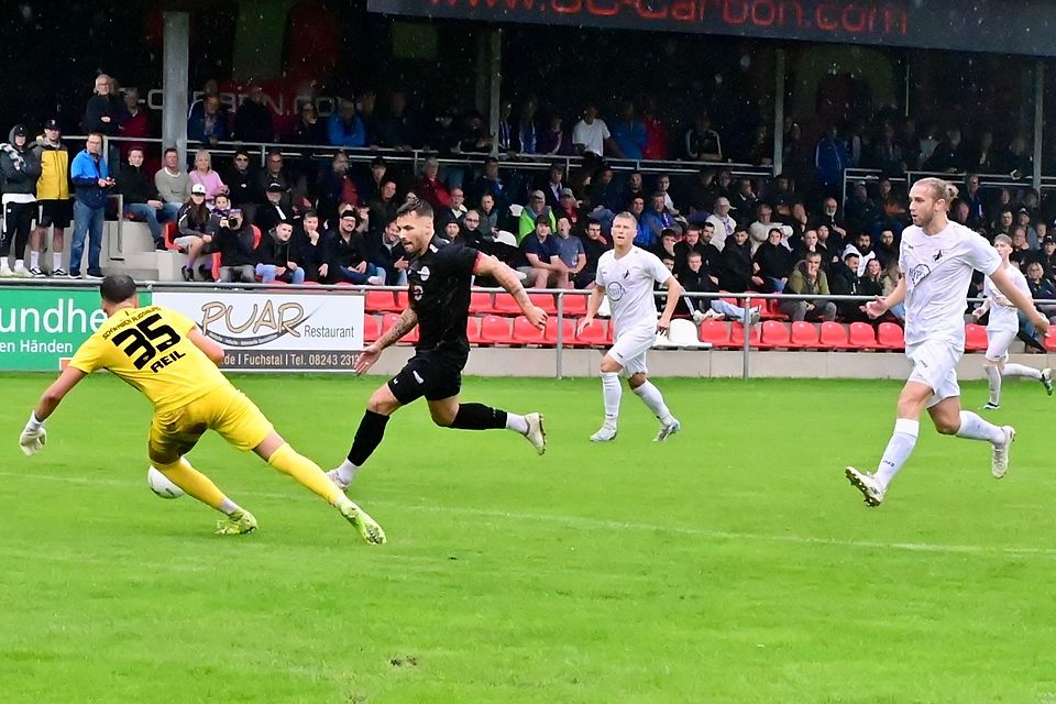 Maximilian Berwein verpasste das zwischenzeitliche 3:0.