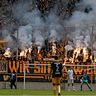 Ein Feuerwerk abgebrannt haben nicht nur die Kicker von Alemannia Aachen. Auch die Fans haben neue Maßstäbe in Liga vier gesetzt. 