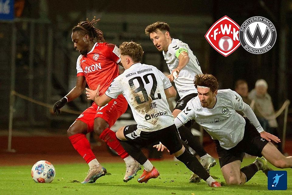 Sehen sich am Dienstagabend wieder und kämpfen dann um den Einzug ins Totopokal-Finale: Die Würzburger Kickers und der SV Wacker Burghausen. Sehen sich am Dienstagabend wieder und kämpfen dann um den Einzug ins Totopokal-Finale: Die Würzburger Kickers und der SV Wacker Burghausen.