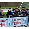 Sahen ein unterhaltsames Fußballspiel: Die mitgereisten Anhänger der Bezirksliga-Reserve der Kreuznacher Eintracht. F: Schlitz