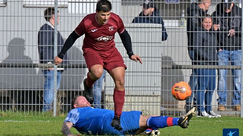 Die Eschelbacher (rot) haben sich nach zwischenzeitlichen Schwierigkeiten wieder gefangen.