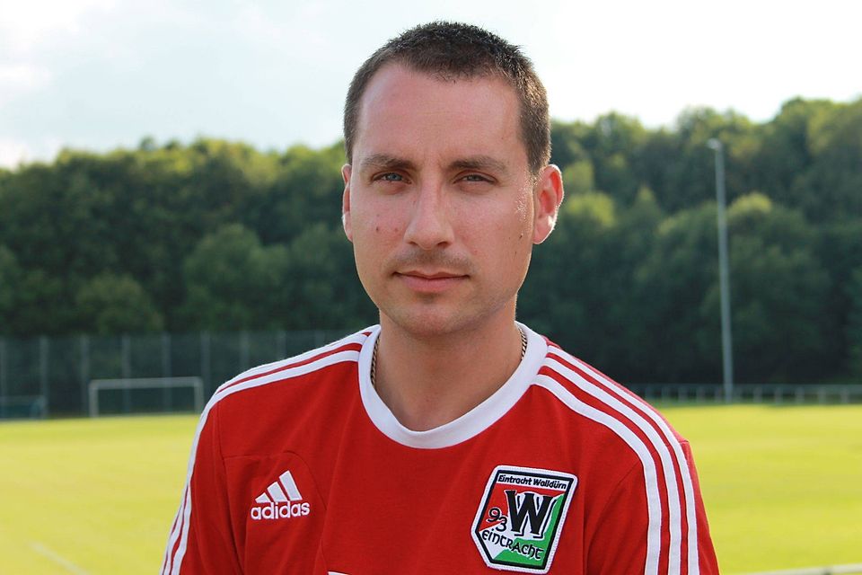 Trainer Reinhold Thiel von Eintracht 93 Walldürn.    Foto: Christian Hagenbuch