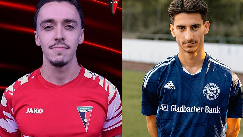 Pablo Ramm (links) und David Oliveira (rechts) schließen sich dem TSV Meerbusch an.