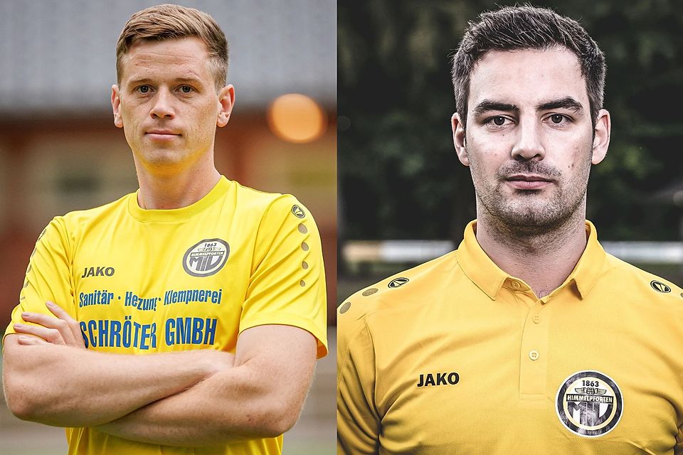 Die MTV-Toptorschützen Thorben Stüven (33 Treffer) und Florian Sandweg (12).