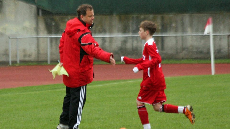 Rudi Traurig (li.) wird wieder zusammen mit Andreas Klebl die U15 coachen. F: Groitl