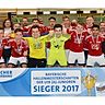 Erstmals in der Vereinsgeschichte holten sich die A-Junioren des FC Memmingen den bayerischen Hallentitel.