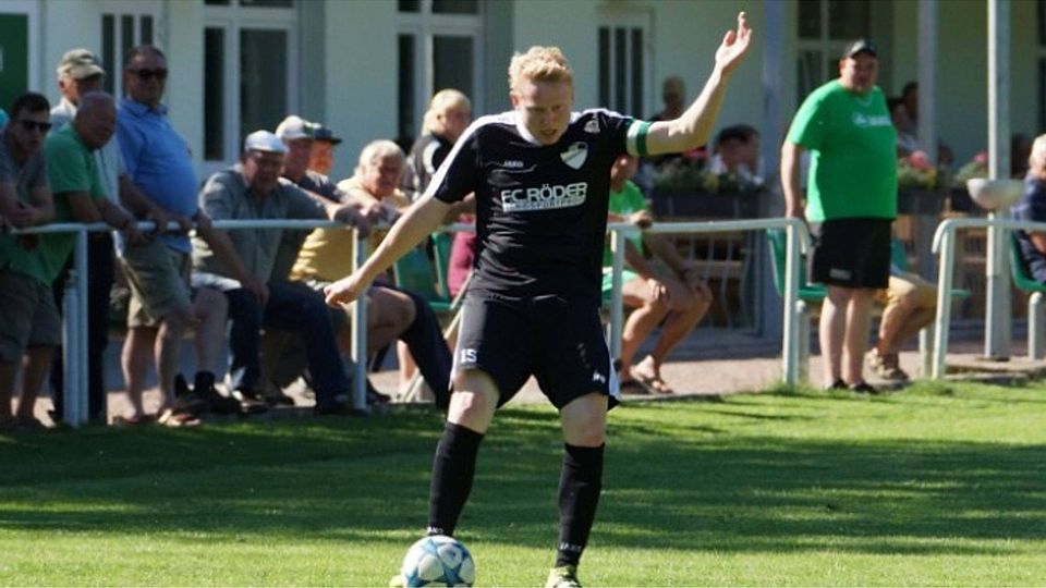 Mathias Schulze verstärkt ab Sommer die Defensive des SV Blau-Weiß Farnstädt.             F: Samarkin