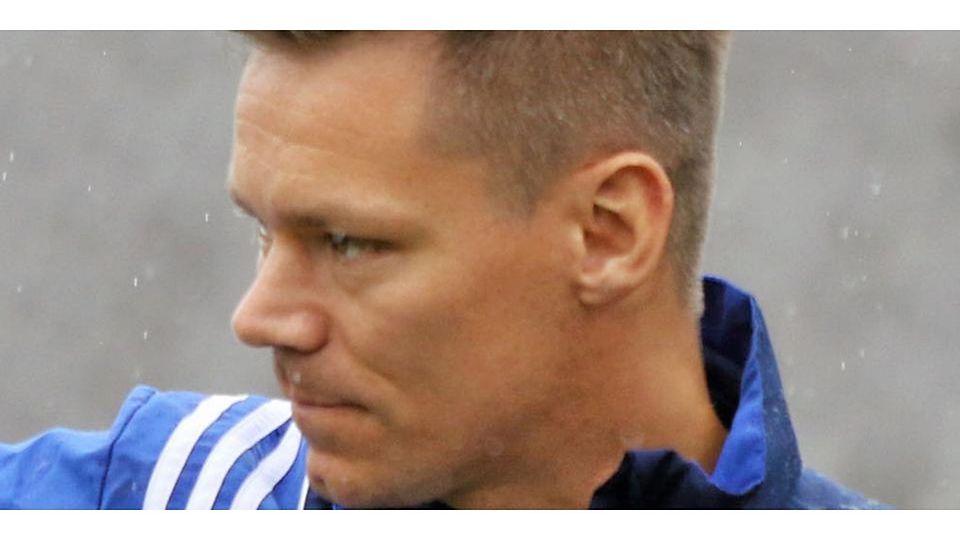 Mit den SF/BG Marburg im Fußball-Hessenpokal erfolgreich: Trainer Maurice Jauernick. © Michael Hahn