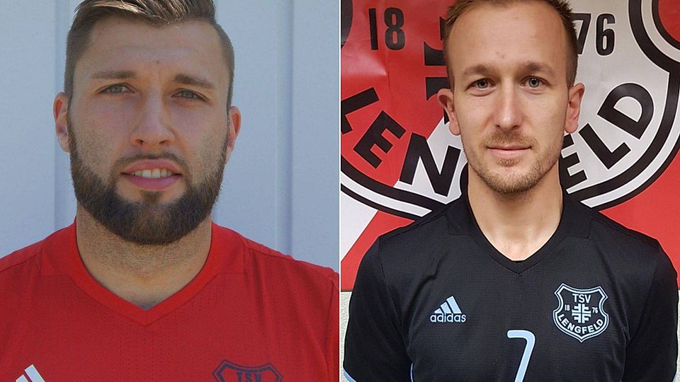Daniel Endres (li.) heuert wieder in Abtswind an, Igor Mikic hingegen schließt sich dem TSV Lengfeld an.
