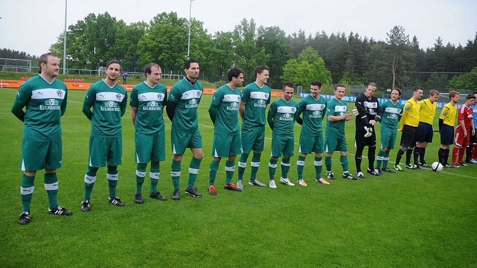 Zum letzten mal für diese Saison aktiv, die Mannschaft des TSV Neudrossenfeld F: Mularczyk
