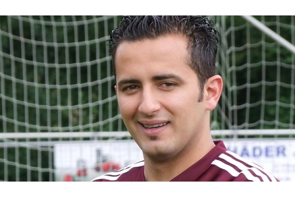 Haidar Nouriddin, Türkspors gerne auch selbst spielender Neutrainer. Foto: Archiv