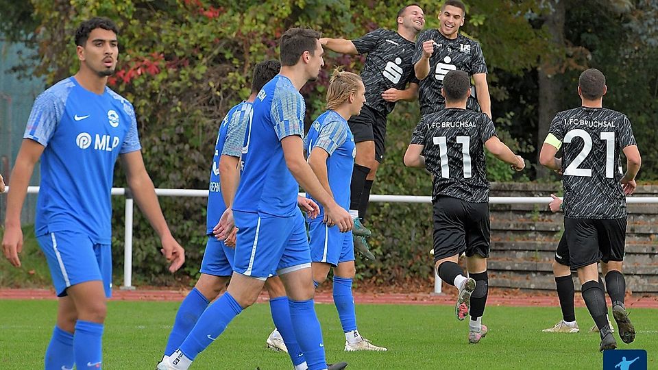 Für die Kirchheimer (blau) war gegen Bruchsal nichts drin.