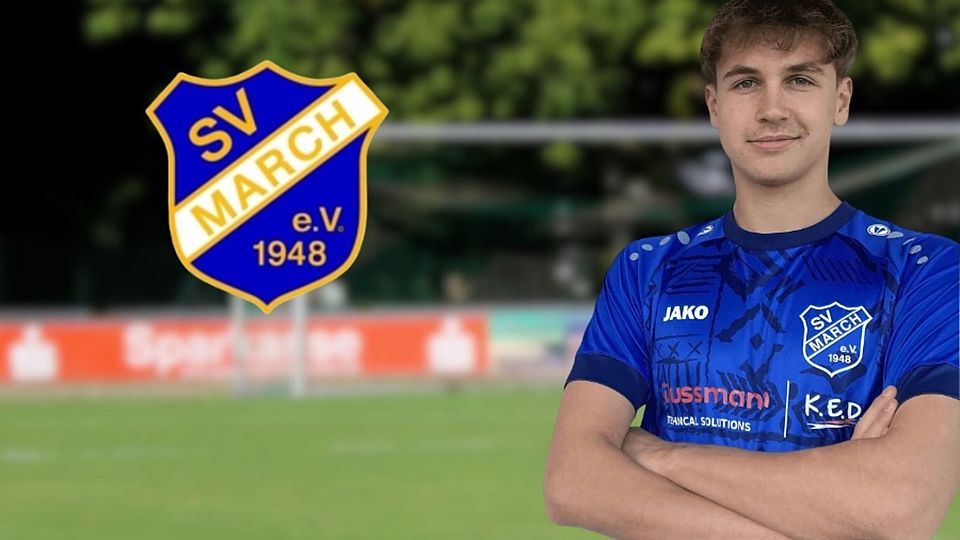 Jakob DIrmaier ist die sportliche Lebensversicherung des SV March 