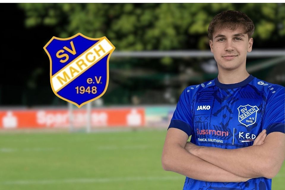 Jakob DIrmaier ist die sportliche Lebensversicherung des SV March 