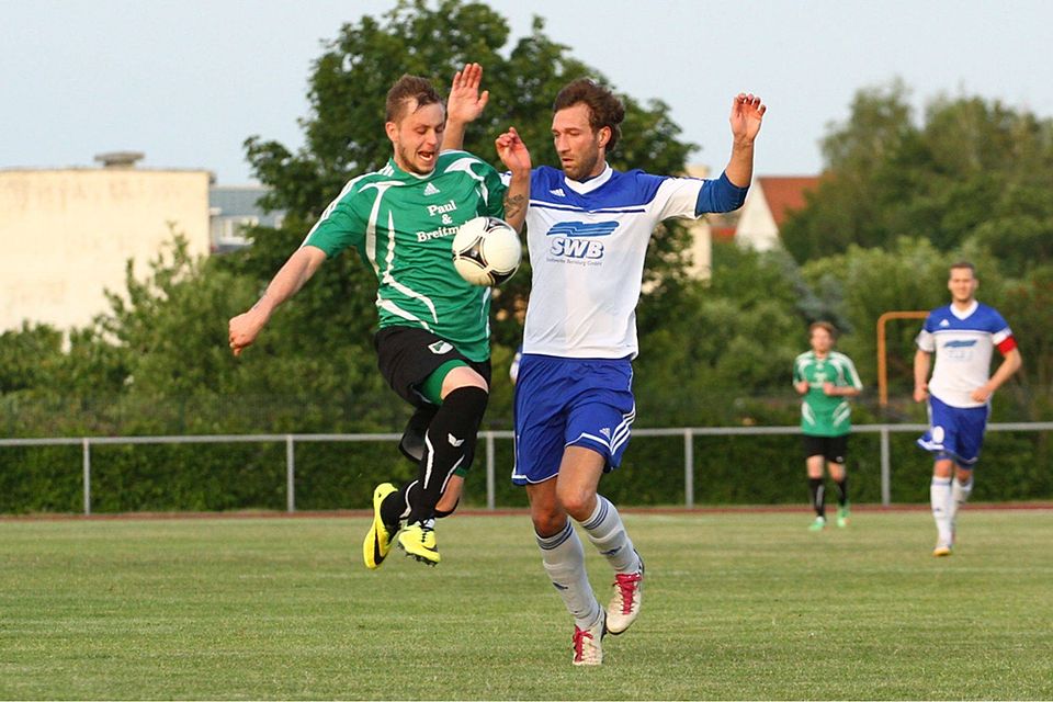 Die Verbandsliga hatte einiges zu bieten - von Schönebeck (grün) bis Bernburg (weiß). F: Rinke