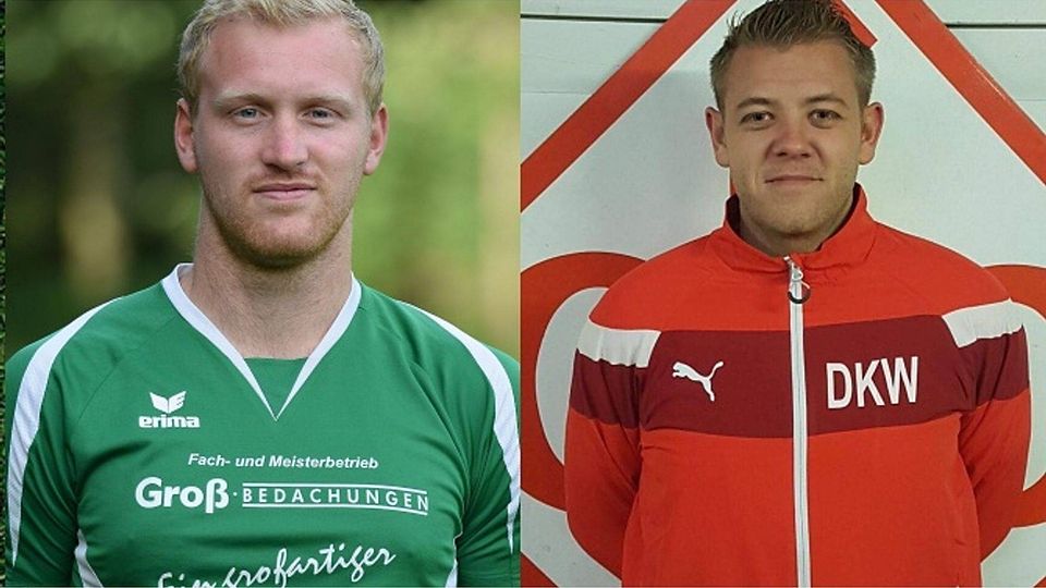 Dennis Kleine Wördemann (rechts) und Mischa Kohlhaas sind neu bei TuS Eintracht Rulle.