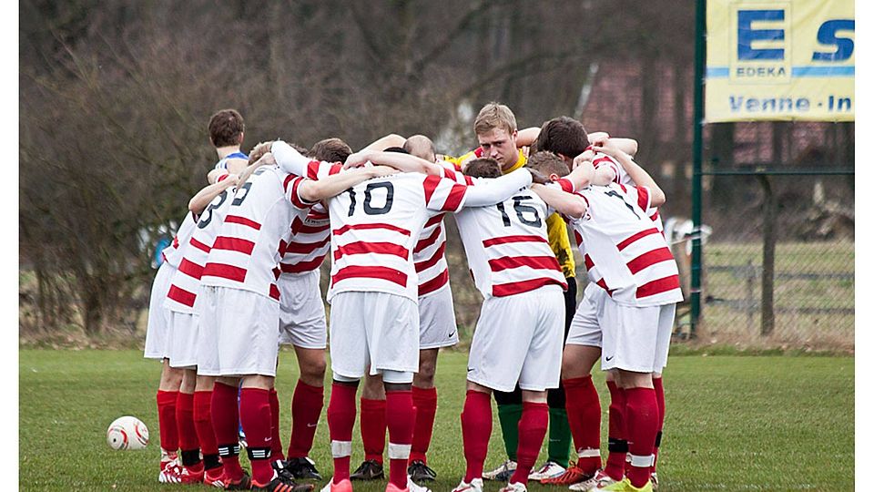 Zusammenhalt: Der TSV Venne ist aktuell Dritter in der Kreisliga Nord. Foto: Marcel Schmidt