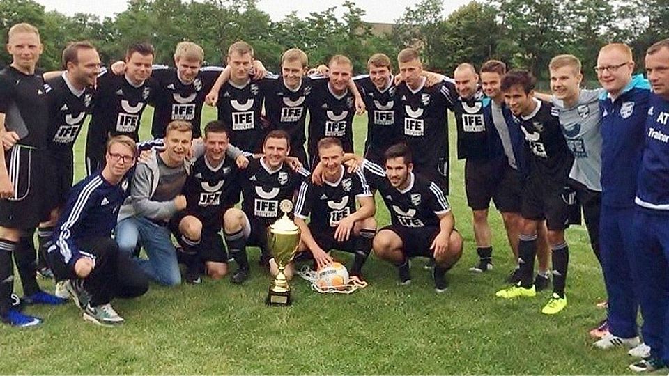 Mit dem Supercup krönte die Zweite des SC Blau-Weiß Energie Prenzlau die starke Pokalsaison. Foto: SCP